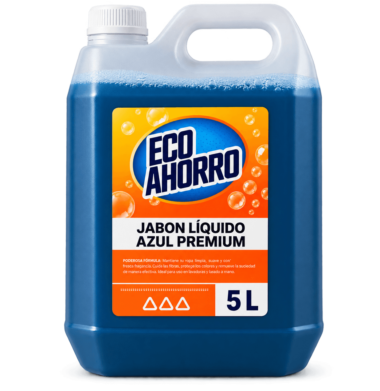 Jabón líquido azul premium Eco Ahorro